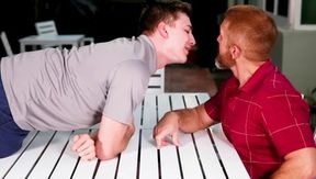 The Caddy And The Parent - Dirk Caber and Zander Lane college-aged Hook up