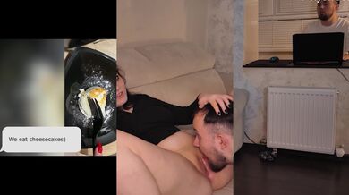 SH Wife squirts from a cuckold's tongue, but cheated on him with a fuckboy