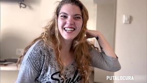 PutaLocura - Andaluza chubby Casiopea folla cerdo con Torbe y traga su leche.