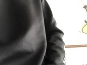 Oops, cum on the floor.