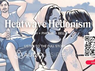 ASMR Audio Porn: Outdoor FFM Trio with 2 Lewd Roommates – Voyeur, Snatch Eating & Teasing – Erotic Audio Story for Babes