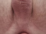 Riding my thrusting dildo while dressed ini  lingerie