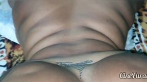 gordinha gostosa abriu a bunda e quicou deliciosamente