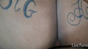 gordinha gostosa abriu a bunda e quicou deliciosamente