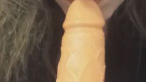 Grace Dickerson's Sloppy slobbery eye-watering Display sucking BJ