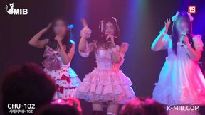 CHU-102 korean Secretly Peeping at Underground Idol Chuchu's Changing Room