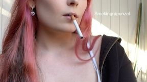 2nd Update on Trying to double the amount of cigarettes I smoke in a day (chainsmoking, 19min) - Smokingrapunzel