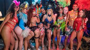 Raunchy Carnival Celebration Fuels Passionate Samba-Fueled Butt&#x1F351;-Fucking Frenzy