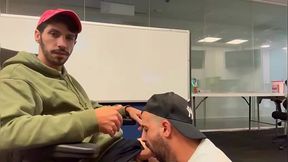 Middle Eastern Big Dick Blowjob and piss humiliation