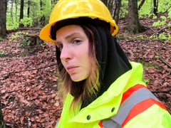 Amateur Blonde German Outdoors