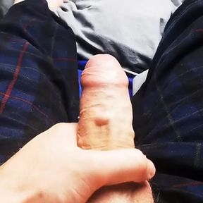 Morning Cock Stroking