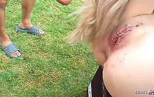 Scout69, extensive outdoor bukkake gangbang party with tick laura and rosella