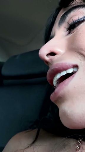 TGIRLS XXX - Horny Avery Lust Gets Fucked In The Cab   Clip 1