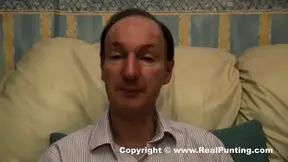 Young Misty Mccaine and her older British fella engage