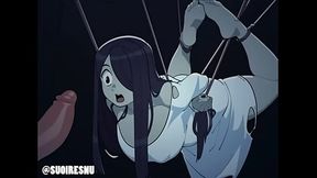 Sadako yamamura siendo follada