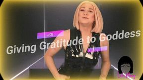 Giving Gratitude to Goddess Lola Minaj Trans JOI Mesmerize Mind Fuck WMVHD