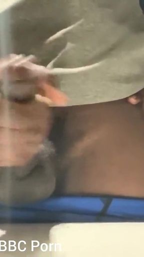 Swinging Stroking Slapping My BBC Cumming Hard