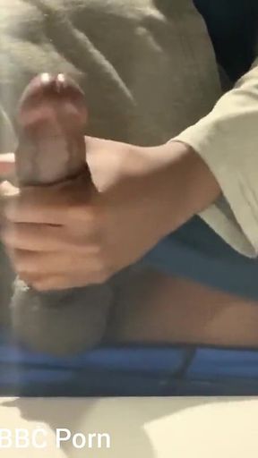 Swinging Stroking Slapping My BBC Cumming Hard