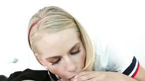 ”Step Sister caught by mom with her brother's cum in her face”