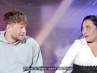 SHAME4K. Czech Boss Christina Santes is enjoying wild sex with a stranger at work