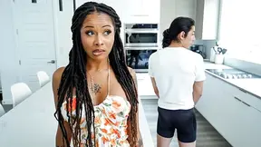 Stepson's morning wood drives his curvy stepmom absolutely fucking crazy with lust