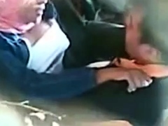 indonesian - hijab girl having outdoor sex