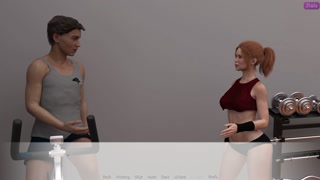 My Stepbrother's Wife #32 John finally got a chance to touch Jennifer 's boobs while exercising