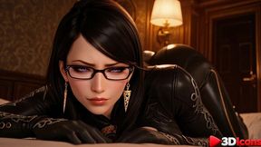 bayonetta gets fucked in every hole by a big black cock [ai]
