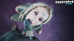 tattoo pierced alt girl gives sloppy bj and gets anal fucked