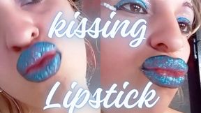Kissing pov kissing Lipstick