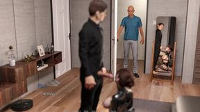 growing things up 1 - husband catches wife about to suck lucas big dick