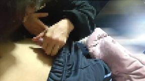 【主観映像】アラフィフ熟女の先っぽフェラ・手コキ・乳首舐め　Japanese mature blowjob, handjob and nipple licking