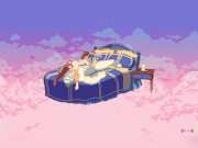Cloud Meadow Furry GAY Animations | Huge jock swallows cock