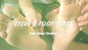 Steve's Foot Tease