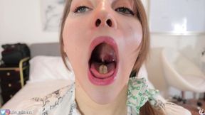 Hungry Giantess: Gummy Bear Swallow Fantasy