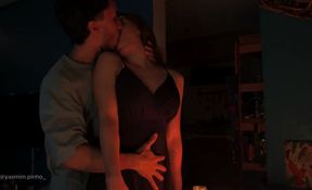 Passionate Love Making: A Real Couple's Intense Romantic Encounter