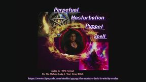Perpetual masturbation puppet spell – dual layered audio in MP4 format