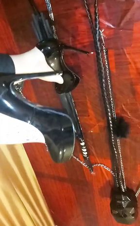 Get Ready to Stick Out Your Tongue Nicely, Because These High Heels Are Only There for You to Lick Them up and as the Final Act