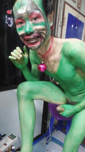 Take off Your Clothes and Jerk off with a Pen and Write a Clown