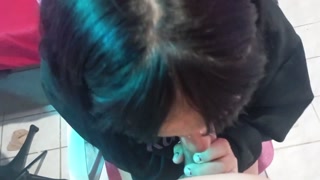 I sucked my roommate until he came in my face.
