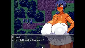 Tanned Busty Natsuki Teases in Sexy Outfit for Striptease Fantasy