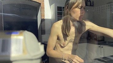 Peeping Tom Gets Caught and Legs it down the Garden Path