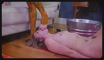 Blonde Sub's Thrilling BDSM Threesome Experience