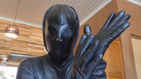 ASMR (Long leather gloves)