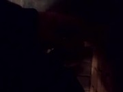 freezing cold so i jerk my cock in public at work to warm up