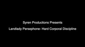 Landlady Persephone- Hard Corporal Discipline (MOV)