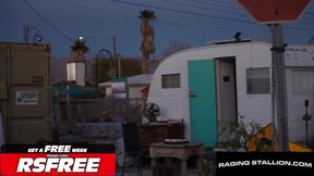 RAGING STALLION - Big Hairy Dick Step-Guncle Gets Face-Fucked &amp; Bred By Brody Baytes
