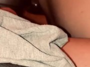 Teen destroys hole with bbc dildo
