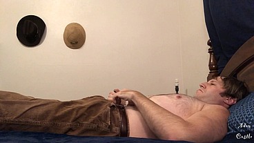 Stud Jerks Off 2 Porn In Jockstrap