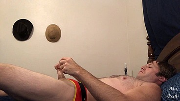 Stud Jerks Off 2 Porn In Jockstrap